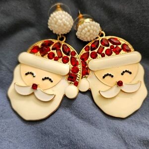 Torrid Big Santa earrings